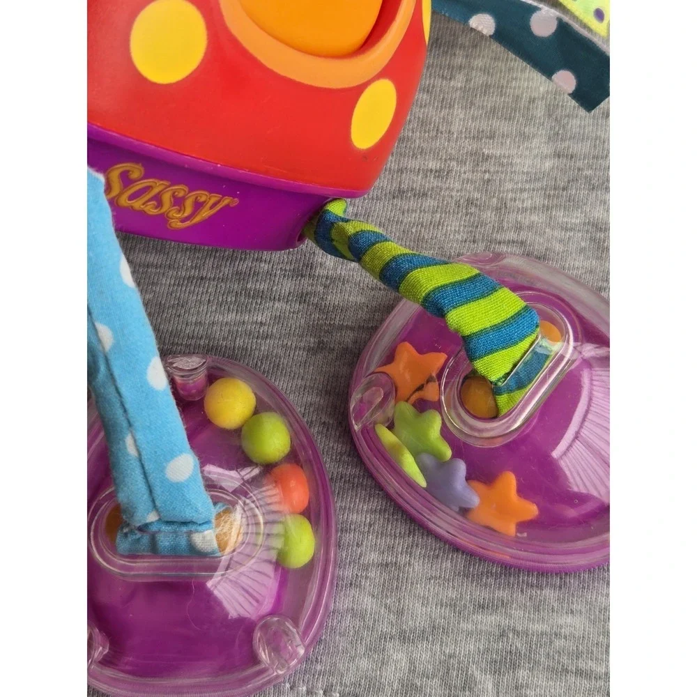 VTG Sassy Musical Horse Baby Toy Sensory Activity Rattle Galloping Sound WORKS